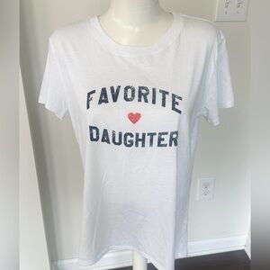 Erin & Sara Sub Urban Riot Favorite Daughter Graphic Tee M